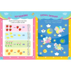 Libro Unicorni Albo Activity - Prima biblioteca