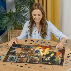 Puzzle 1000 Pezzi Villainous: Scar - Ravensburger - Puzzle in cartone