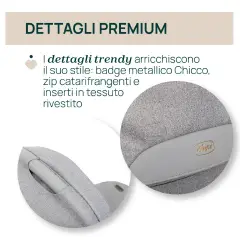 Navicella Bellagio Flexi Lunar Rock Chicco - trio e modulari