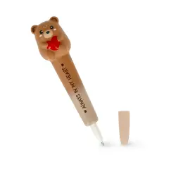 Legami - Squeezies Penna Gel Antistress Teddy Bear - regalo e gadget valigeria