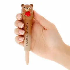 Legami - Squeezies Penna Gel Antistress Teddy Bear - regalo e gadget valigeria