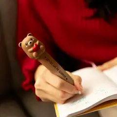 Legami - Squeezies Penna Gel Antistress Teddy Bear - regalo e gadget valigeria