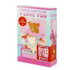 Legami - 7 Giorni 7 Modi Per Dirti Che Ti Amo Scatola Con Sorprese - regalo e gadget valigeria