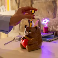 Legami - Portapenne In Ceramica Teddy Bear - regalo e gadget valigeria