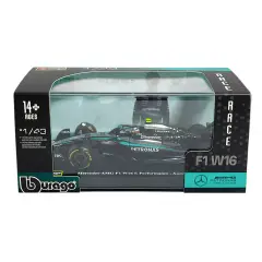 Auto 1:43 F1 Mercedes Amg W16 #12 Andrea Kimi Antonelli Con Casco - diecast