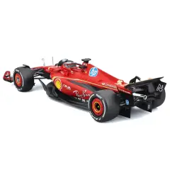 Modellino Ferrari SF-24 F1 #16 Leclerc 1:24 con Pilota BBURAGO - diecast