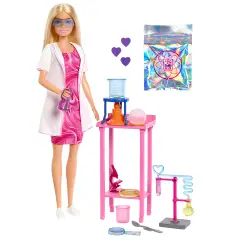Barbie Carriere Scienziata con Laboratorio e Accessori JCR70 - collezionabili bambina