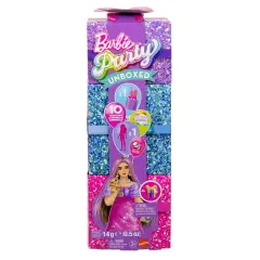 Barbie Party Surprise Festa Glamour con 10 Sorprese JFY67 - collezionabili bambina