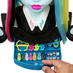 Monster High Frankie Stein Styling Head con Accessori - bellezza e accessori