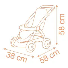 Baby Nurse Passeggino Per Bambole - Bambole e accessori