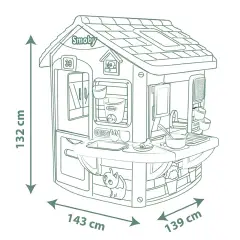 Casetta Con Cucina Mud Cooking Smoby Life - Casette