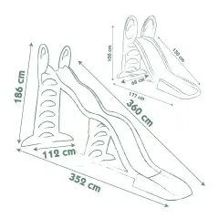 Scivolo Super Megagliss Smoby Life - Scivoli