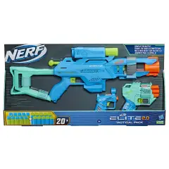 Nerf Elite 2.0 Tactical Pack 3 Blaster + 20 Dardi - armi soldatini