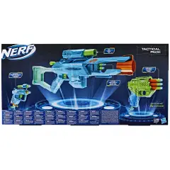 Nerf Elite 2.0 Tactical Pack 3 Blaster + 20 Dardi - armi soldatini