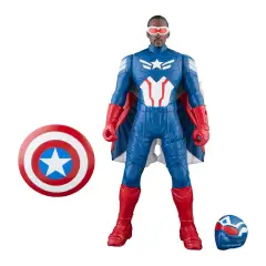 Captain America Flight Mode Action Figure 22 cm Marvel - action figures ed accessori
