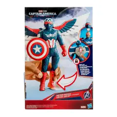 Captain America Flight Mode Action Figure 22 cm Marvel - action figures ed accessori