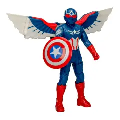Captain America Flight Mode Action Figure 22 cm Marvel - action figures ed accessori
