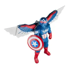 Captain America Flight Mode Action Figure 22 cm Marvel - action figures ed accessori