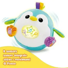 Peluche Interattivo Sonoro Fiocco - Primi giochi