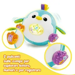Peluche Interattivo Sonoro Fiocco - Primi giochi