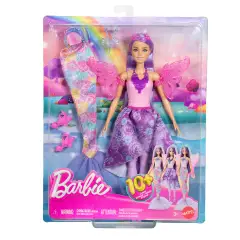 Barbie Fantasy Fashion Bambola con Accessori e 10 Look JCP74 - collezionabili bambina