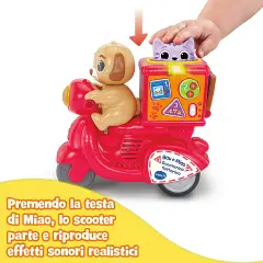 Bau e Miao Scooterino Fattorino Gioco Interattivo Per I Più Piccoli - Primi giochi