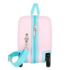 Minnie Imagine Trolley Da Viaggio Cavalcabile Abs 4 Ruote Rosa - regalo e gadget valigeria