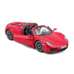 Auto 1:24 Porsche 918 Spyder Rossa - modellini