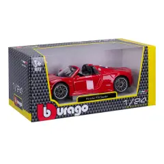 Auto 1:24 Porsche 918 Spyder Rossa - modellini