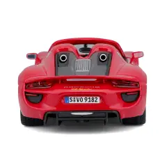 Auto 1:24 Porsche 918 Spyder Rossa - modellini