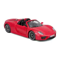 Auto 1:24 Porsche 918 Spyder Rossa - modellini
