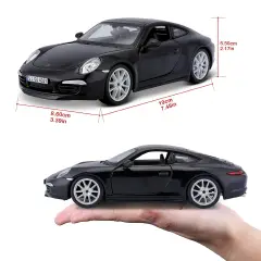 Auto 1:24 Porsche 911 Carrera S Nera - modellini