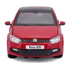 Auto 1:24 Volkswagen Polo GTI Mark 5 Rossa - modellini