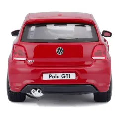 Auto 1:24 Volkswagen Polo GTI Mark 5 Rossa - modellini