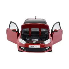 Auto 1:24 Volkswagen Polo GTI Mark 5 Rossa - modellini