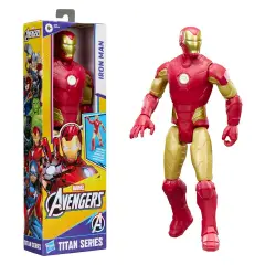 Avengers Titan Hero Personaggio Articolato Iron Man 30 Cm - action figures ed accessori