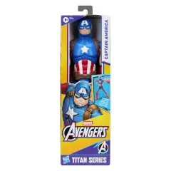 Avengers Titan Hero Personaggio Articolato Capitan America 30 Cm - action figures ed accessori