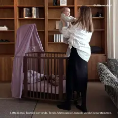 Sleepi Bed Estensione V3 Warm Brown Cm 141 - collezioni