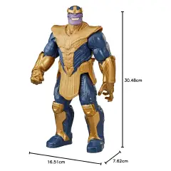 Avengers Titan Hero Deluxe Thanos Personaggio 30 Cm - action figures ed accessori