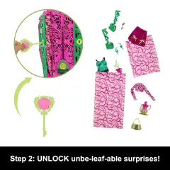 Monster High Garden Mysteries Set Bambola E Guardaroba Con Accessori Venus McFlytrap - action figures ed accessori