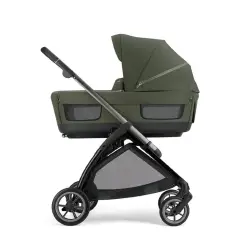 Electa System Quattro con Ovetto Drw-Evo Reclinabile Loft Green (Telaio escluso) - trio e modulari