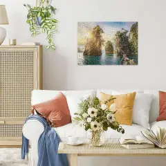 Puzzle 1000 Pezzi Rocce di Cheow Lan Thailandia – Ravensburger - puzzle adulti