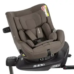 Nuna Pruu Seggiolino Auto i-Size Girevole 360° 0–4 Anni  40-105Cm Chestnut - bambini 40-105 cm (0-4 anni)
