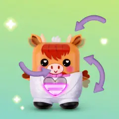 Nano - Mals Cuccioli Interattivi: Cowbert La Mucca Highlander - collezionabili bambina