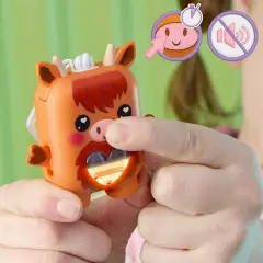 Nano - Mals Cuccioli Interattivi: Cowbert La Mucca Highlander - collezionabili bambina