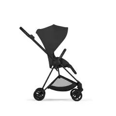 Mios Comfort Sepia Black 2in1 Con Navicella Richiudibile-Passeggino con Telaio Matt Black - trio e modulari