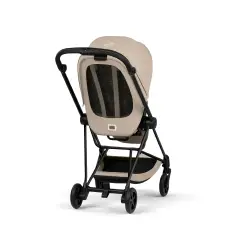 Mios Comfort Cozy Beige 2in1 Con Navicella Richiudibile-Passeggino con Telaio Matt Black - trio e modulari