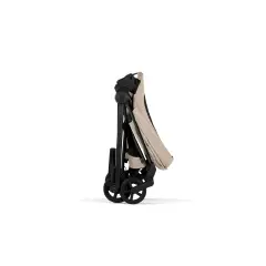 Mios Comfort Cozy Beige 2in1 Con Navicella Richiudibile-Passeggino con Telaio Matt Black - trio e modulari