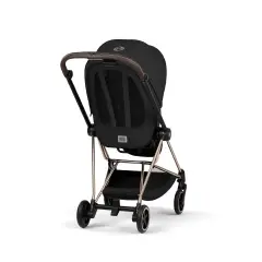 Mios Comfort Sepia Black 2in1 Con Navicella Richiudibile-Passeggino con Telaio Rosegold - trio e modulari
