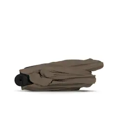 Priam Comfort Coconut Brown 2in1 Con Navicella Richiudibile-Passeggino con Telaio Matt Black - trio e modulari